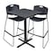 Cain Cain Cafe Table & Chair Set, 30 W, 30 L, 42 H, Grey TCB3030GY4495BK - alternate 1